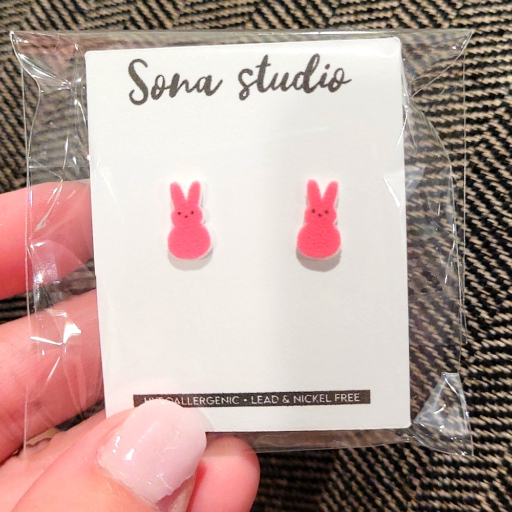 Bunny Peeps Earrings
